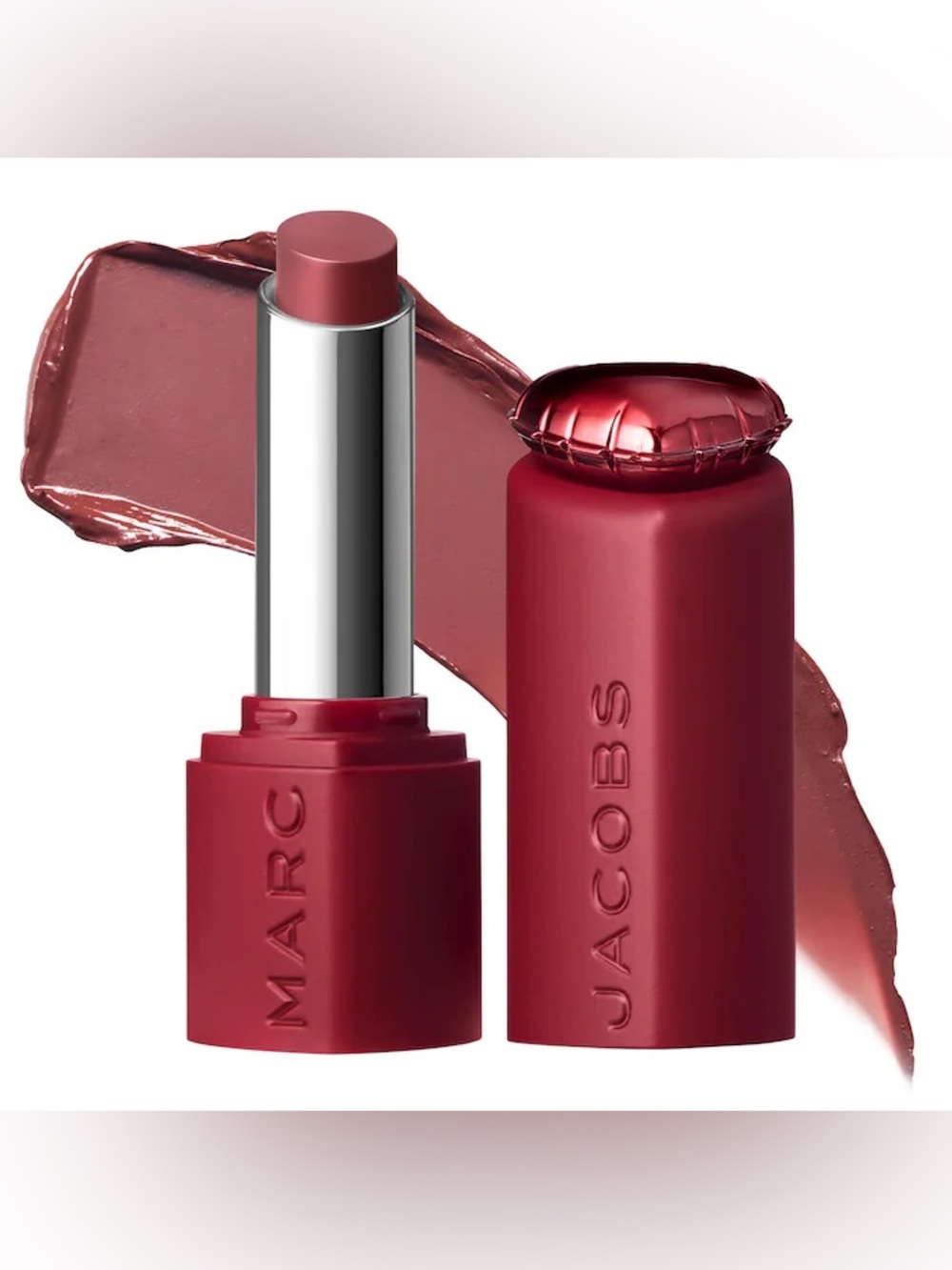 New Marc Jacobs Heart On Long-Lasting Soft Shine Lipstick Kinky Business 105